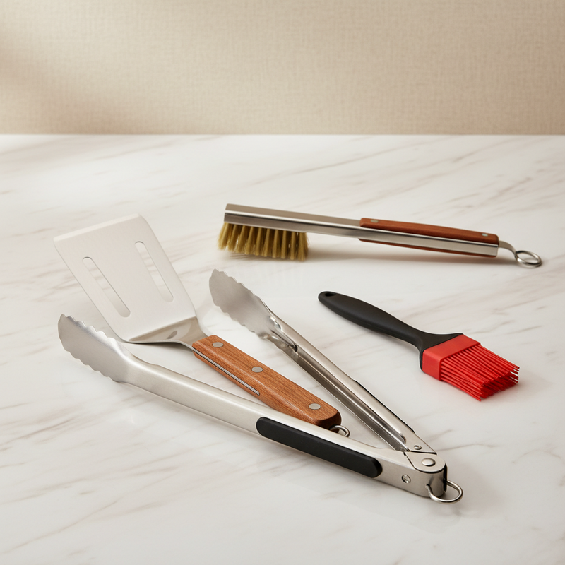 Cooking thermometers and precision tools for grilling and outdoor cooking