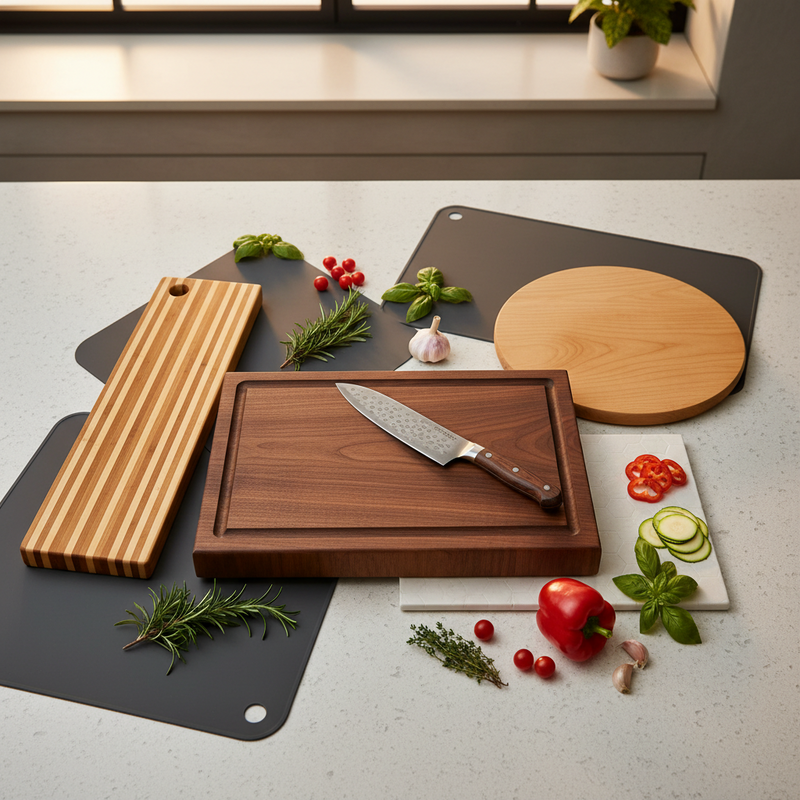 Knives and cutting tools for kitchen and outdoor food preparation