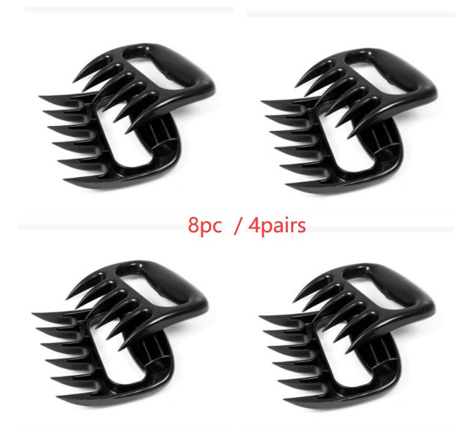 BBQ Bear Claw Meat Shredder Set – 2-Piece Pulled Pork Forks