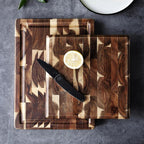 Parquet Acacia Wood Cutting Board – 3cm Thick Solid Butcher Block