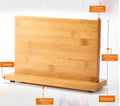 slot-free bamboo magnetic knife display