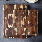 Parquet Acacia Wood Cutting Board – 3cm Thick Solid Butcher Block