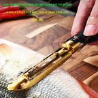 Professional Multifunctional Stainless Steel Peeler Set – Fruit, Vegetable & Fish Scaler Tool