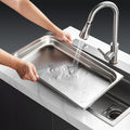 Reusable stainless steel hotel pan set