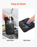Heat Resistant Silicone Pot Holder Set – 500°F Cotton Hot Pads (2 Pack)