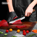Qulajoy hammered 9Cr18MoV Chef knife