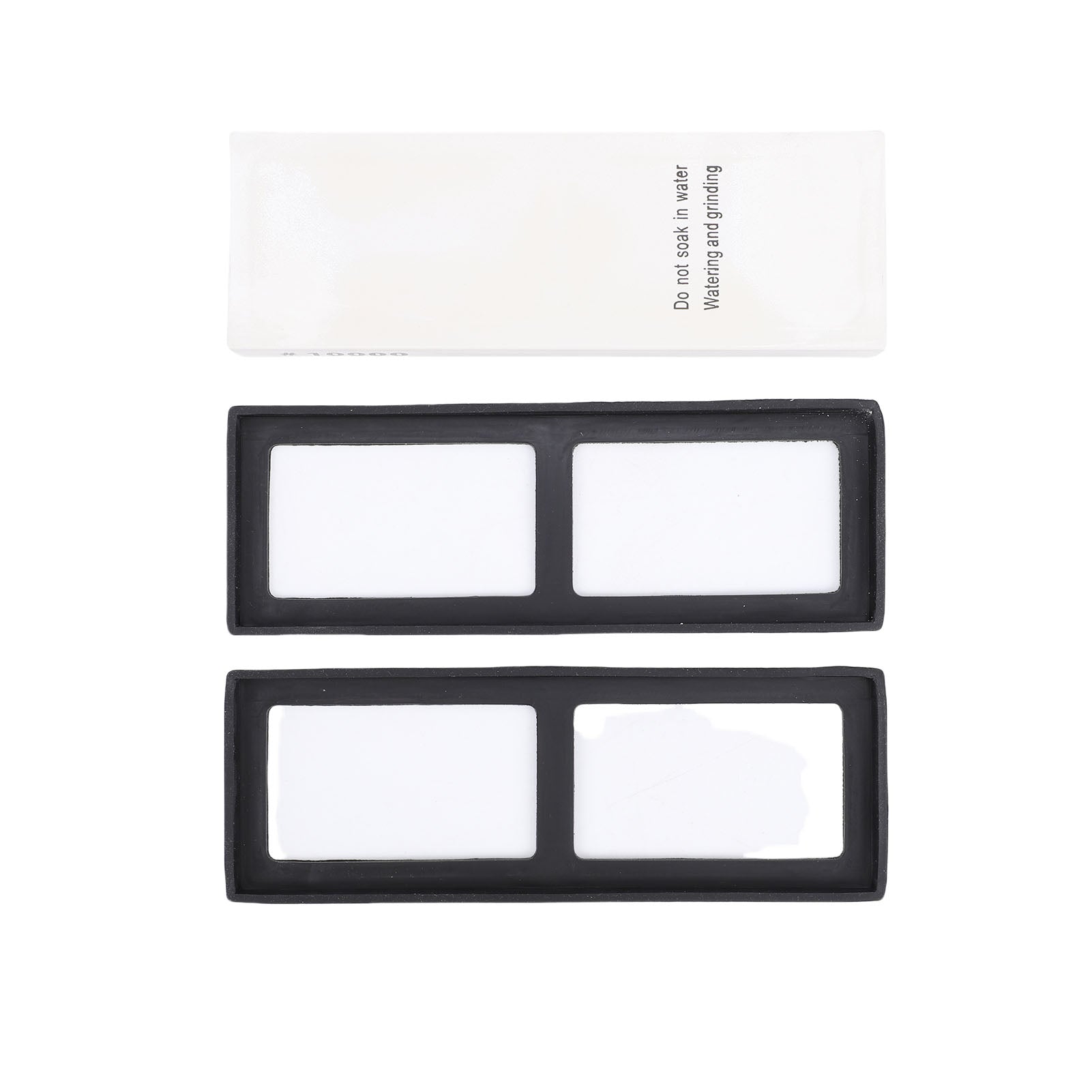 White corundum finishing stone for precision edge refinement