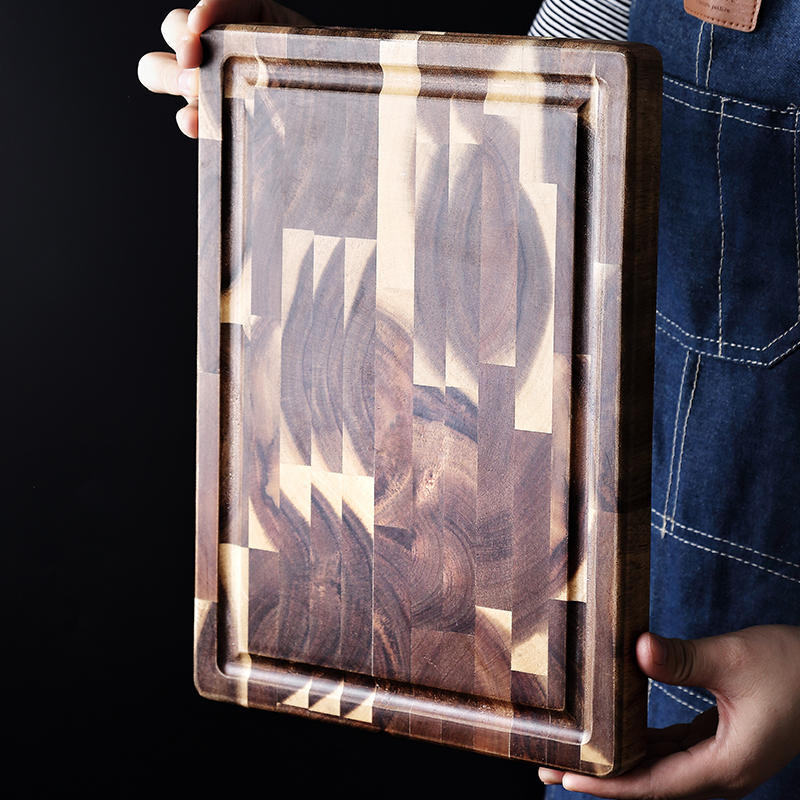 Parquet Acacia Wood Cutting Board – 3cm Thick Solid Butcher Block