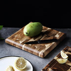 Parquet Acacia Wood Cutting Board – 3cm Thick Solid Butcher Block