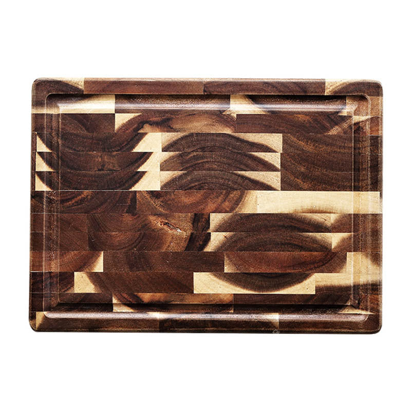 Parquet Acacia Wood Cutting Board – 3cm Thick Solid Butcher Block