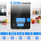 KOIOS kitchen scale with tare function