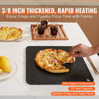 heavy-duty pizza steel for crisp crusts
