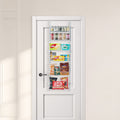 Wall-mountable six-tier kitchen pantry storage organizer