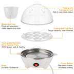 7-egg electric cooker and small food steamer