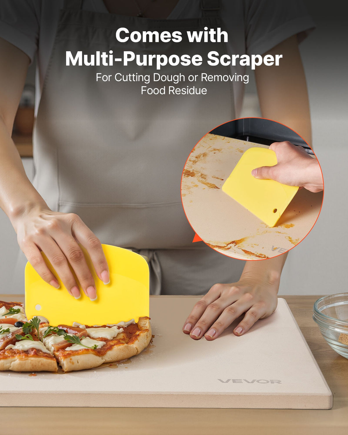 cordierite baking stone for oven and grill