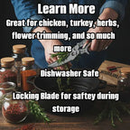 Butcher BBQ 4-Inch Stainless Steel Poultry Shears