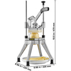 VEVOR Commercial Vegetable Chopper – 4 Blade Manual Food Dicer