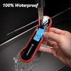 Black professional digital food thermometer