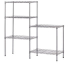 Five-tier storage rack for cookware and pantry supplies