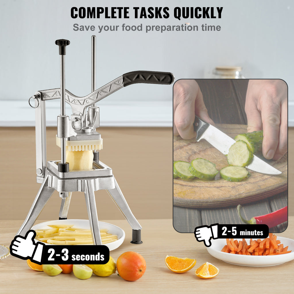 VEVOR Commercial Vegetable Chopper – 4 Blade Manual Food Dicer