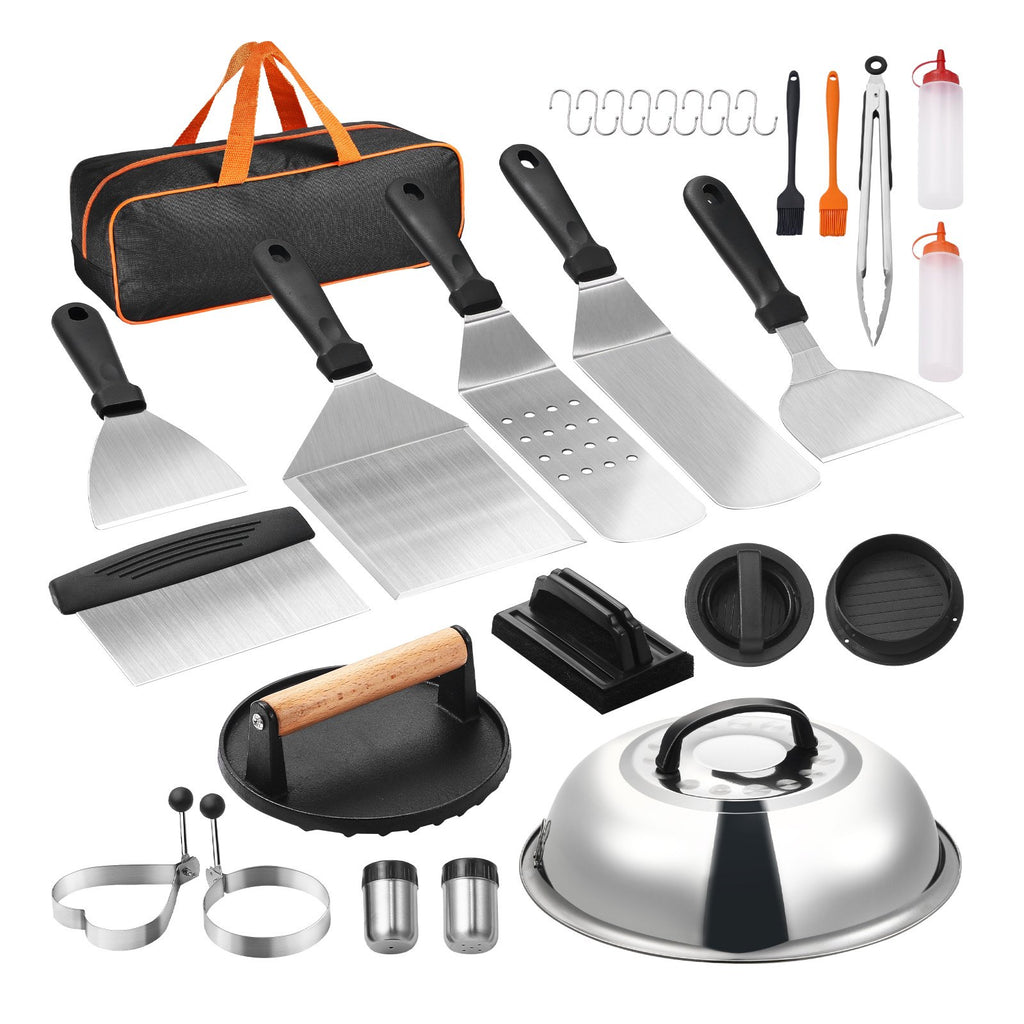 griddle accessory kit with black accents