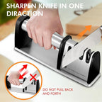 compact handheld knife sharpener for kitchen storage