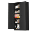 Heavy-Duty 71" Steel Storage Cabinet with Adjustable Shelves