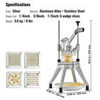 VEVOR Commercial Vegetable Chopper – 4 Blade Manual Food Dicer