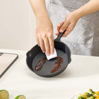 3-Piece Cast Iron Skillet Set (6”, 8”, 10”) – Pre-Seasoned Heavy-Duty Frying Pans