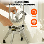 VEVOR Commercial Vegetable Chopper – 4 Blade Manual Food Dicer