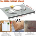 Stainless steel countertop work board in multiple sizes