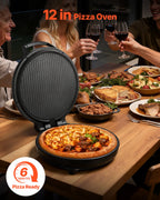 12-inch 180-degree multipurpose countertop cooker
